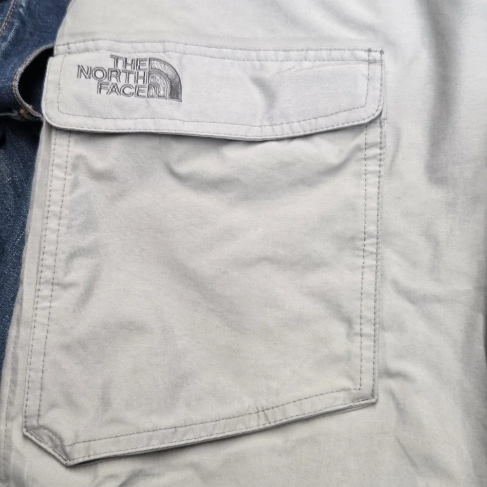 The North Face Pants Mens Large Gray HyVent Snow Ski Waterproof Zip Pockets